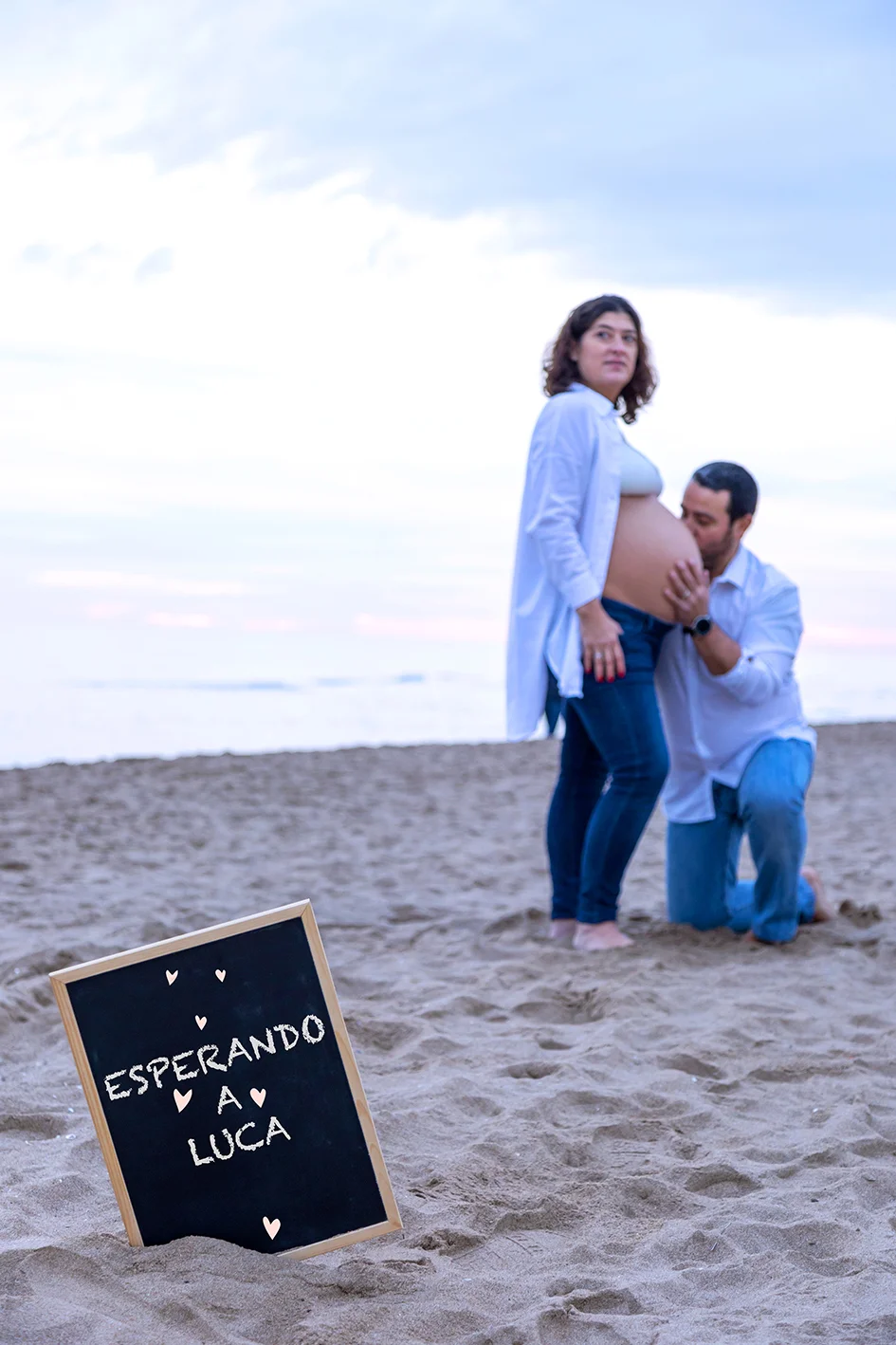 Sesion de fotos  de embarazo en Barcelona